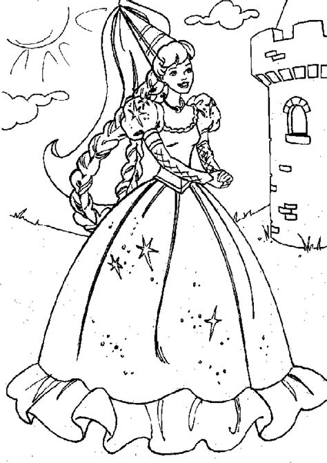 princess coloring page    coloring page