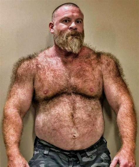 pin by gagabowie on bear dad portraits hairy chested men bear men
