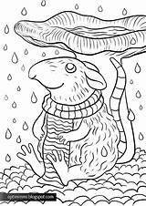 Värityskuva Hiiri Rain Mouse Coloring Optimimmi Little Täällä Quality  High sketch template