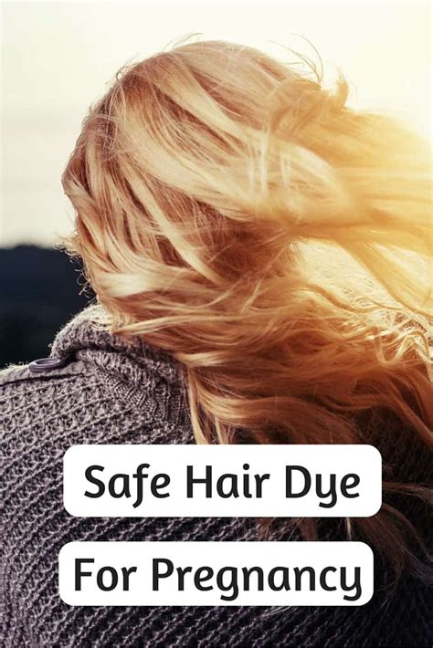 Hair Dye Safe While Pregnant