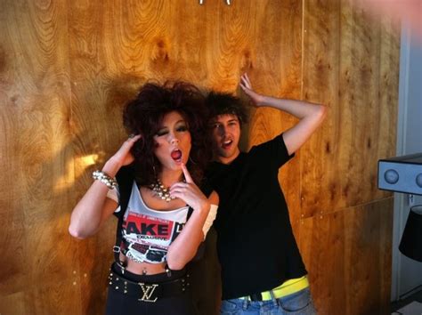 new hot asian artist agnes monica in usa behind the scene music video
