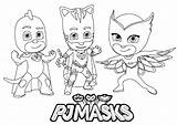 Pj Coloriage Colorir Pyjamasque Catboy Owlette Imprimir Pjmasks Imprimer Gekko Coloriages Dessin Pigiamini Bubakids Mewarnai Personnages Stampare Ausmalbilder Zings Delicate sketch template