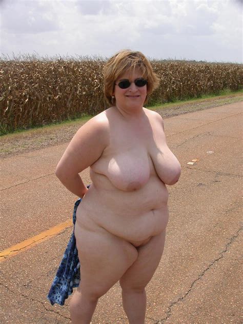 busty mature dames flashing on the roads and beaches