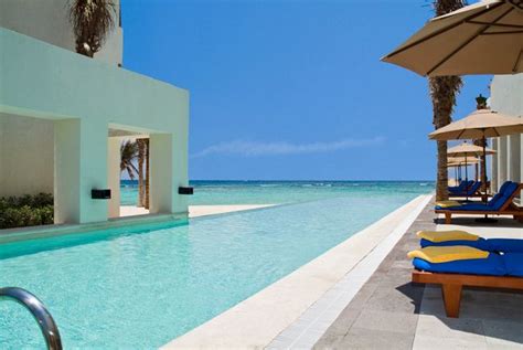 Infinity Pool At Be Live Grand Riviera Maya Luxury Hotel