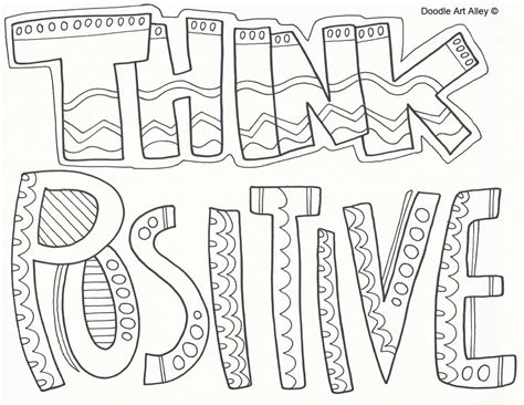 inspiring quotes coloring pages  getdrawings