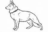 German Shepherd Coloring Pages Dog Color Lineart Labrador Puppy Kids Print Baby Deviantart Printable Dogs Cute Getcolorings Prints Popular sketch template