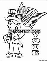 Election Coloring Process Pages Drawing Kids Ballot Kindergarten Getdrawings Studies President Student Social Related Posts sketch template