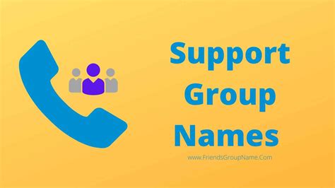 support group names ideas