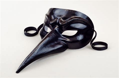 venetian mask  sale black long nose mask