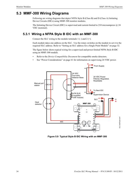 fire alarm monitor module wiring diagram