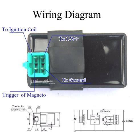 cdi ignition wire today wiring diagram  pin cdi wiring diagram wiring diagram