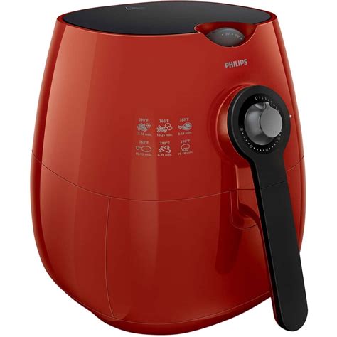 philips airfryer  original airfryer  rapid air technology hd red walmartcom