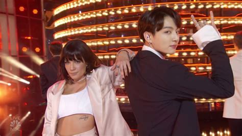 bts and halsey s performance at billboard awards 2019 watch hollywood life