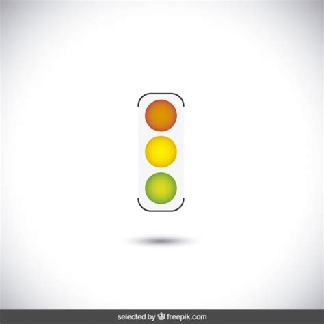 vector traffic light logo