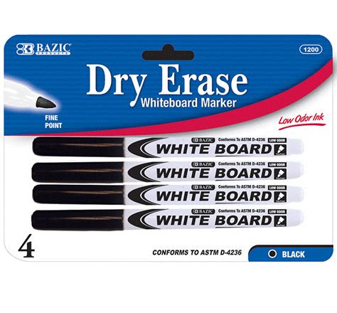 thin dry erase markers pk  case price