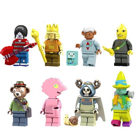 Comic Adventure Time Minifigures Lego Compatible Adventure