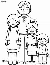 Famille Colorier Lescoloriages Personnages Humoristique Téléchargement sketch template