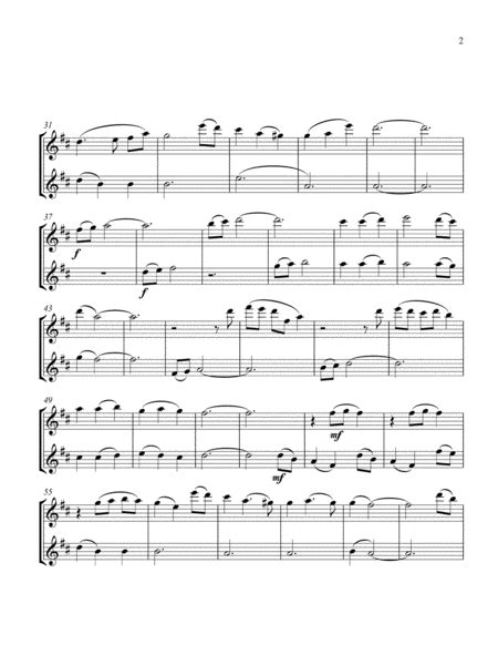 silver bells arranged  flute  violin   sheet musicsheetsorg