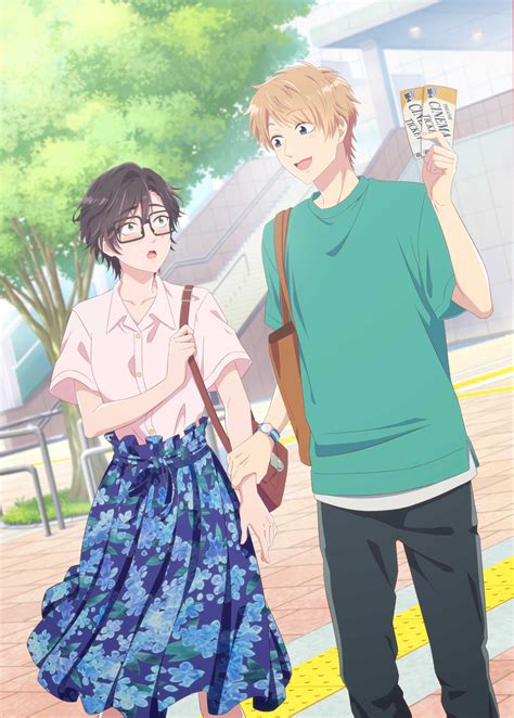 wotakoi love  hard  otaku presenta imagen promocional  su