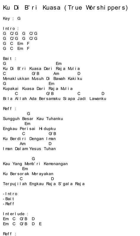 lagu rohani dengan chord delinewstv