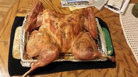 My 20 Lb Spatchcock Turkey We Had For Thanksgiving Yesterday Turkey