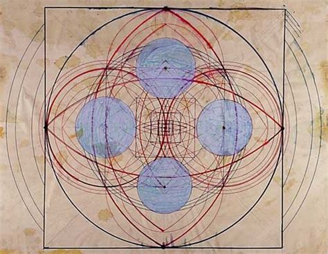 spheres and force enclosed in a cube magick symbols drawings sacred