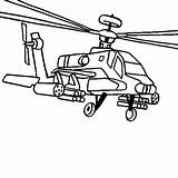 Apache Helicopter Tocolor Kidsworksheetfun sketch template