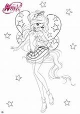 Winx Coloring Club Season Cosmix Pages Bloom Transformation Youloveit sketch template