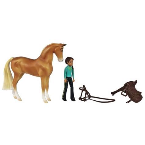 breyer spirit riding  chica linda prudence small horse doll set   kroger
