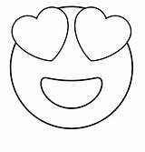 Coloring Pages Emoji Heart Printable Kids Face Emojis Print Cool Herz Eye Freecoloring Laughing Craft Printables Cute Simple Kindergarten Projects sketch template