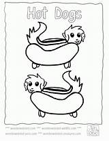 Coloring Pages Dog Food Cartoon Hot Library Clipart Popular sketch template