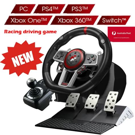 driving racing game steering wheel pedal  pcpspsxbox oneswitch  picclick uk