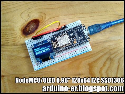 arduino er nodemcuesp oled   ic ssd  esp oled ssd library