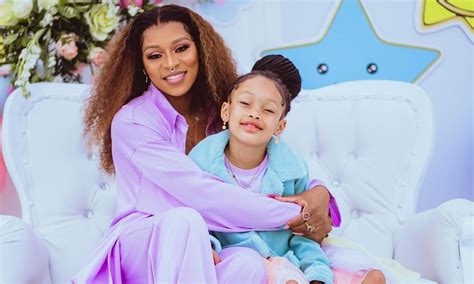 dj zinhle pleads with fans to pray for daughter kairo forbes okmzansi