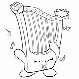 Harp Shopkins Musical Shopkin Arpa Kolorowanki Instrumenty Muzyczne Coloriages Bestcoloringpagesforkids Flute Bonita Inaya Coloriage Mandala Dla Pintar sketch template