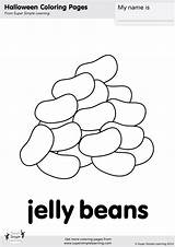 Jelly Bean Supersimple sketch template