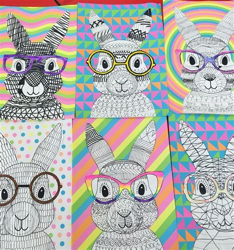 fun easter bunny craft template teaching resource teach starter