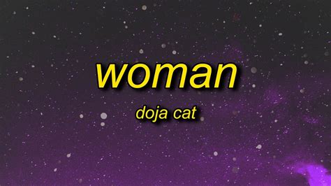 Doja Cat Woman Lyrics Let Me Be Your Woman Youtube