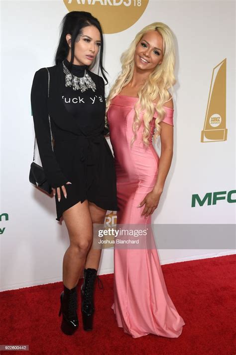 Katrina Jade And Elsa Jean Attend The 2018 Xbiz Awards On January 18