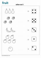 Werkblad Tellen Verbinden Werkbladen Cijfers Groep Kleurplaat Voor Leren Eten Count Kleurplaten Counting Dobbelsteen Punt Kleuterschool sketch template