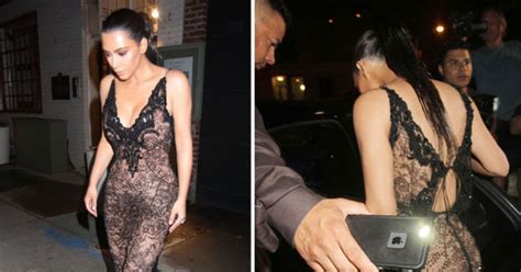 Breaking The Internet Again Kim Kardashian Barely Covers Cleavage In