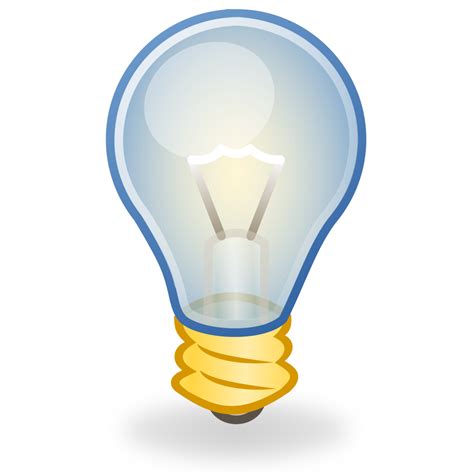 onlinelabels clip art light bulb icon