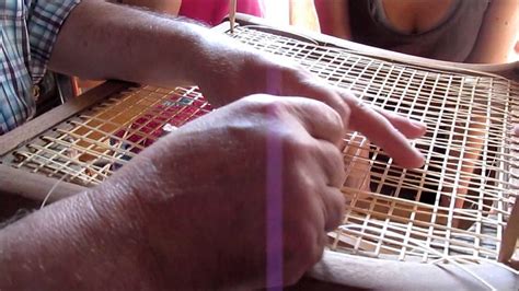workshop de empalhamento de cadeiras straw chair weaving