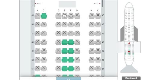 japan airlines seat map helps avoid screaming babies bbc news