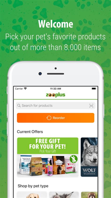 zooplus  pet shop cho iphone tai ve