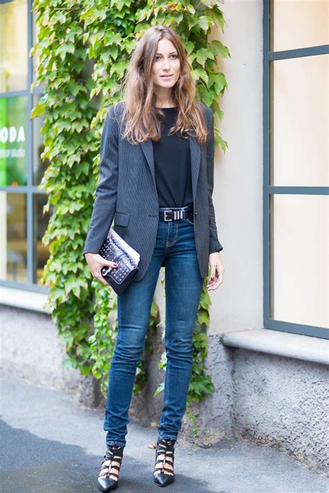 20 Cute Outfits To Wear With Skinny Jeans Who What Wear