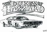 Lee General Car Drawing Coloring Hazzard Pages Dukes Paintingvalley Drawings sketch template