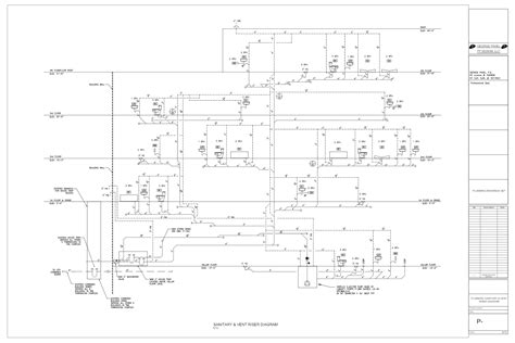 plumbing riser diagrams george pavel fp design