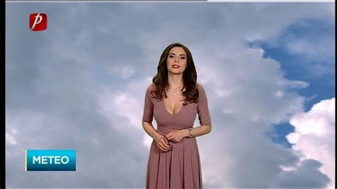 beautiful weather girl alexandra sandu hottest weather