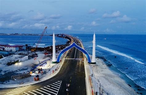 “武汉造”中马友谊大桥今通车 ，连起马尔代夫首都和机场